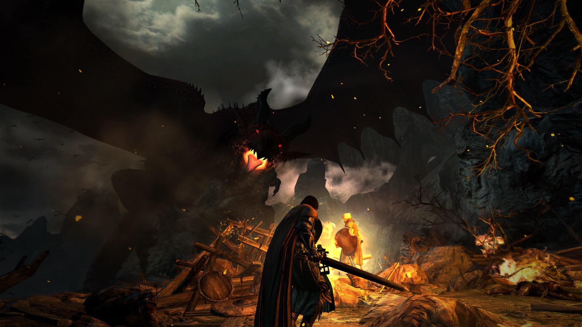 Dragon's Dogma PS3 — souboj s monstrem