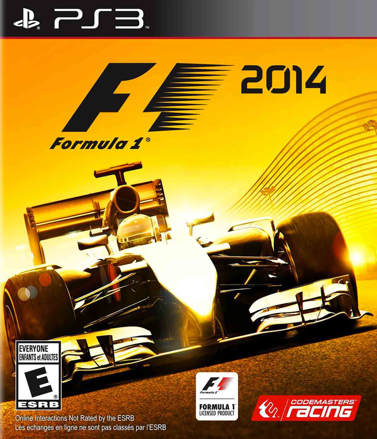 F1 2014 pro PS3 — formule 1