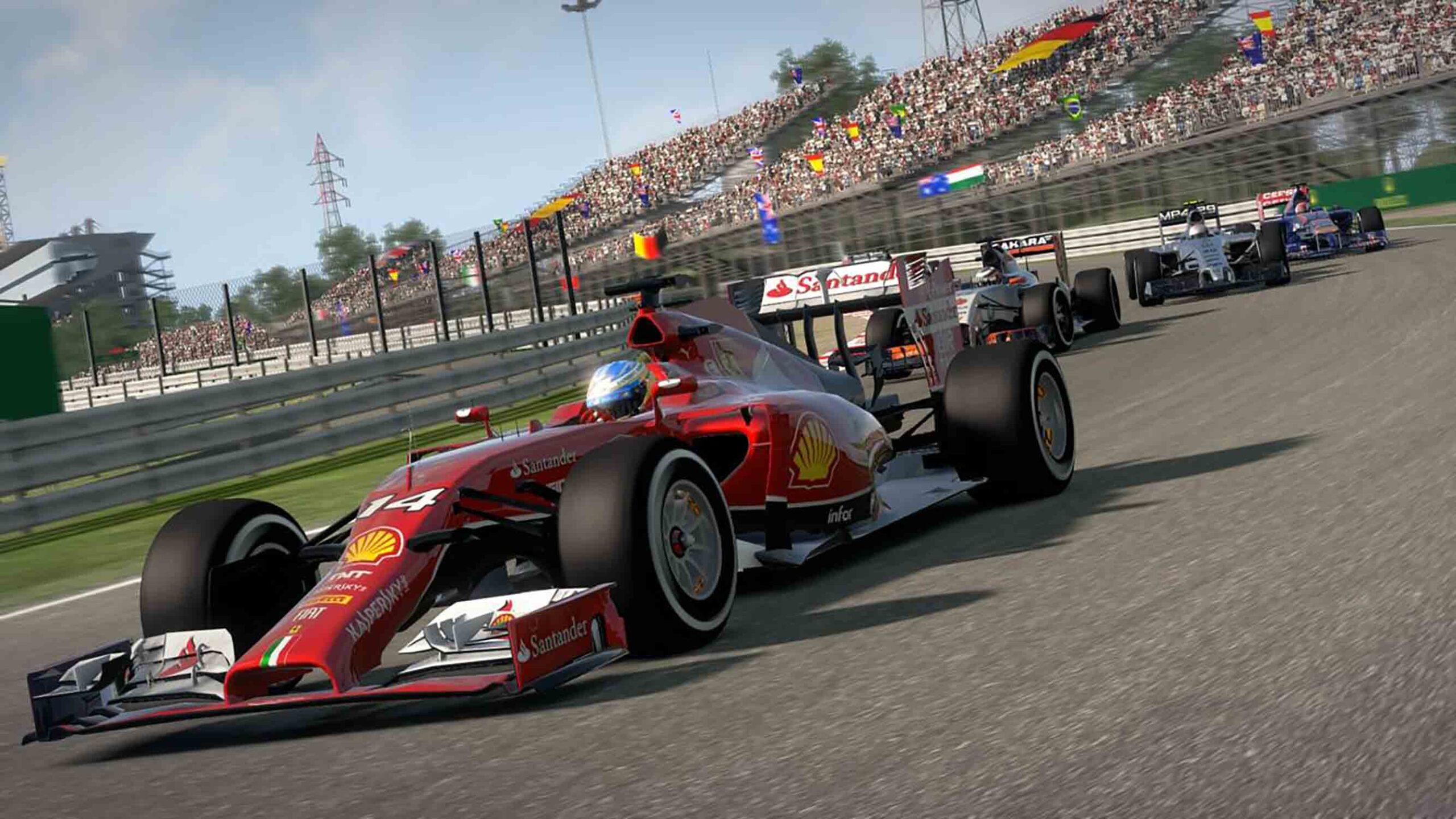 F1 2014 pro PS3 — závody