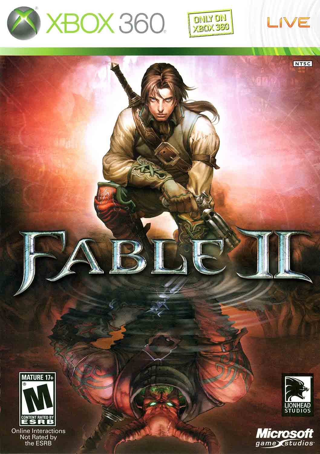 Fable II pro XBOX 360 - dobrodružná hra obal hry