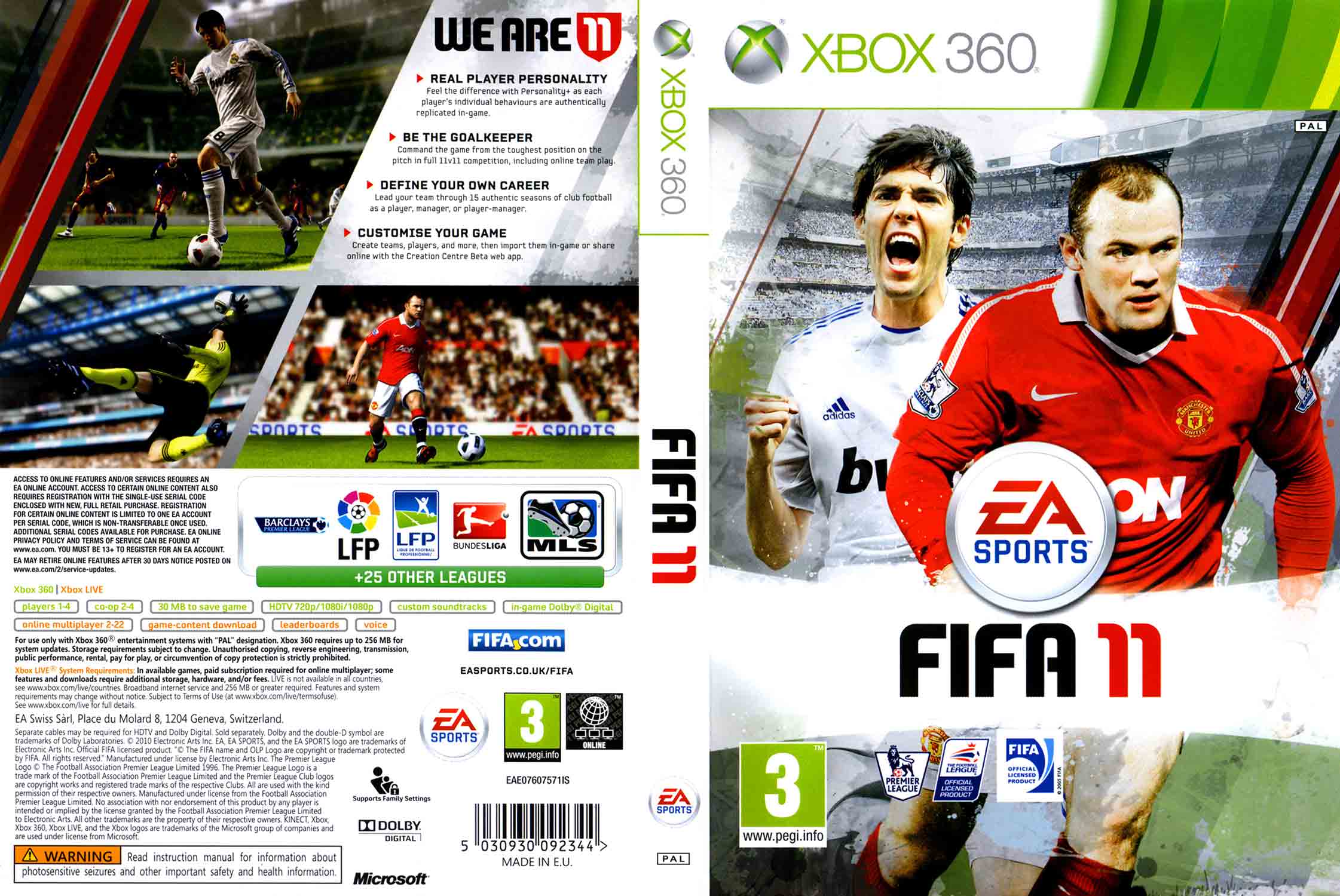FIFA 11 XBOX 360 — Ultimate Team