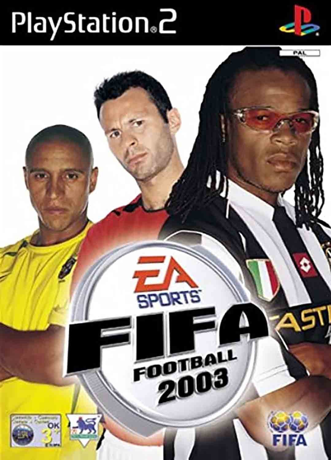 FIFA Football 2003 pro PS2 — fotbal