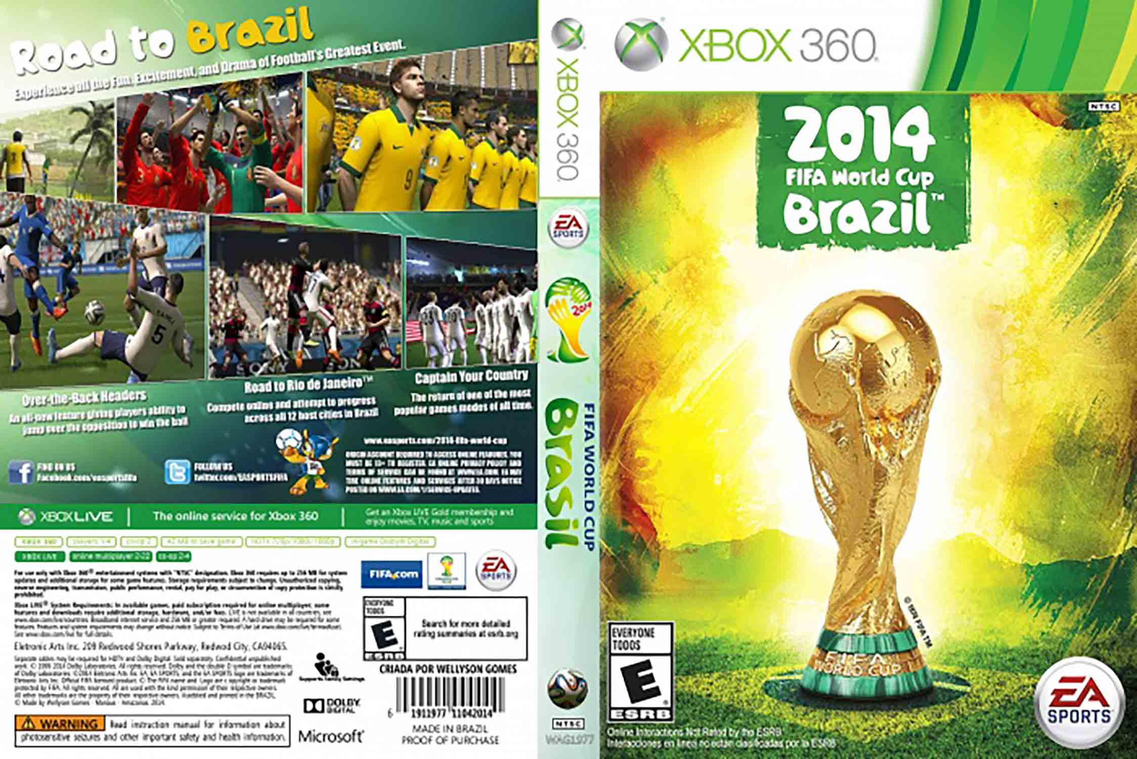 FIFA World Cup Brazil 2014 pro Xbox 360 — sport