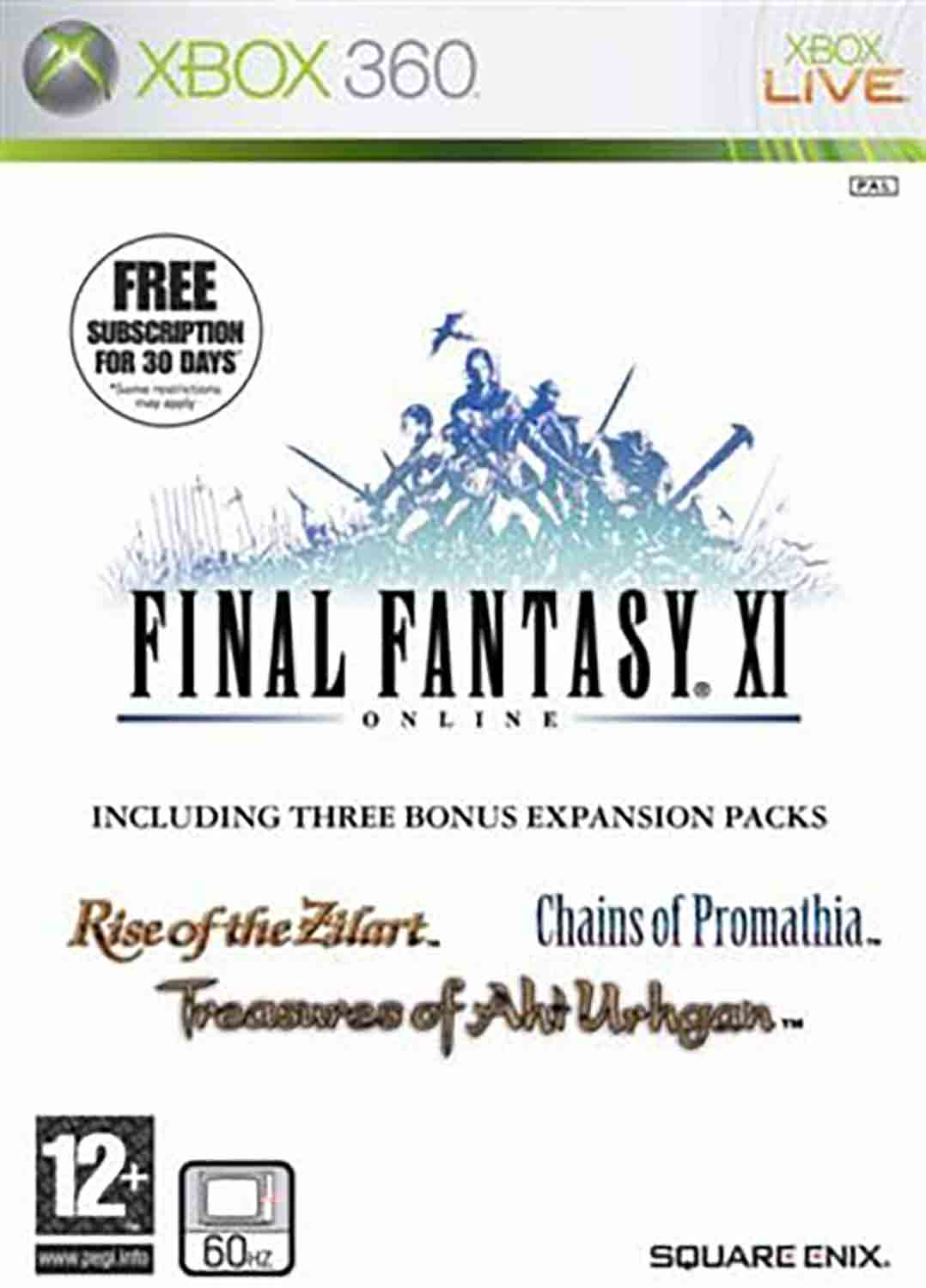 Final Fantasy XI pro XBOX 360 — RPG