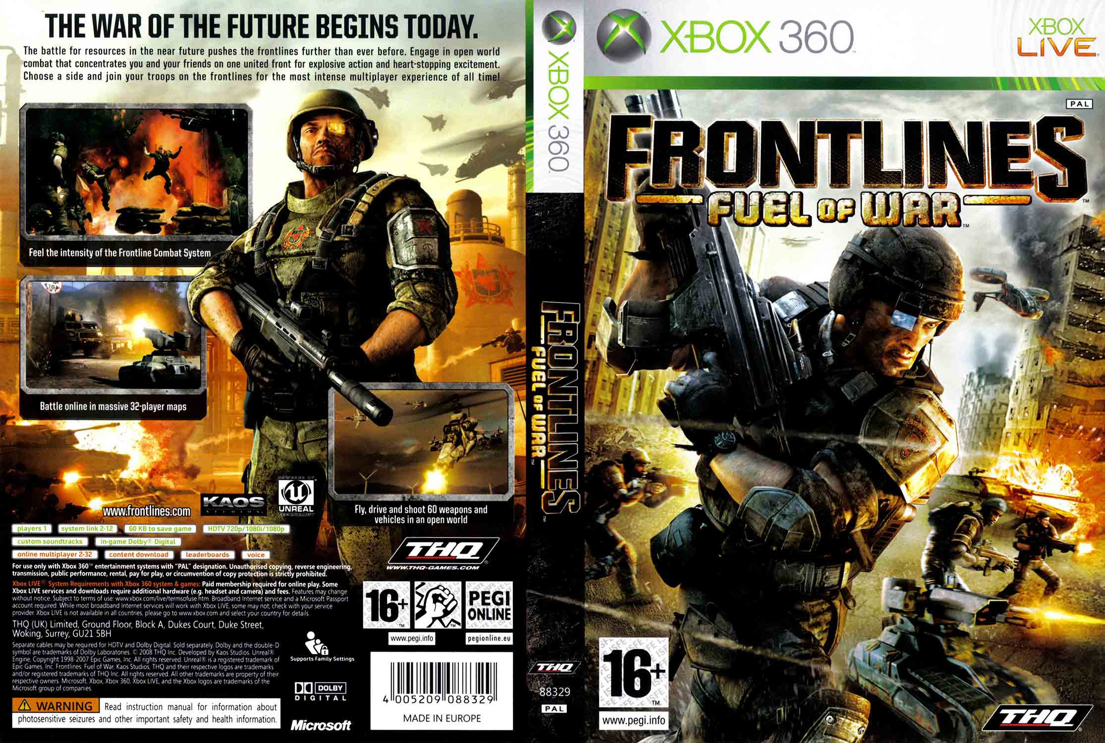Frontlines: Fuel of War XBOX 360 — akce