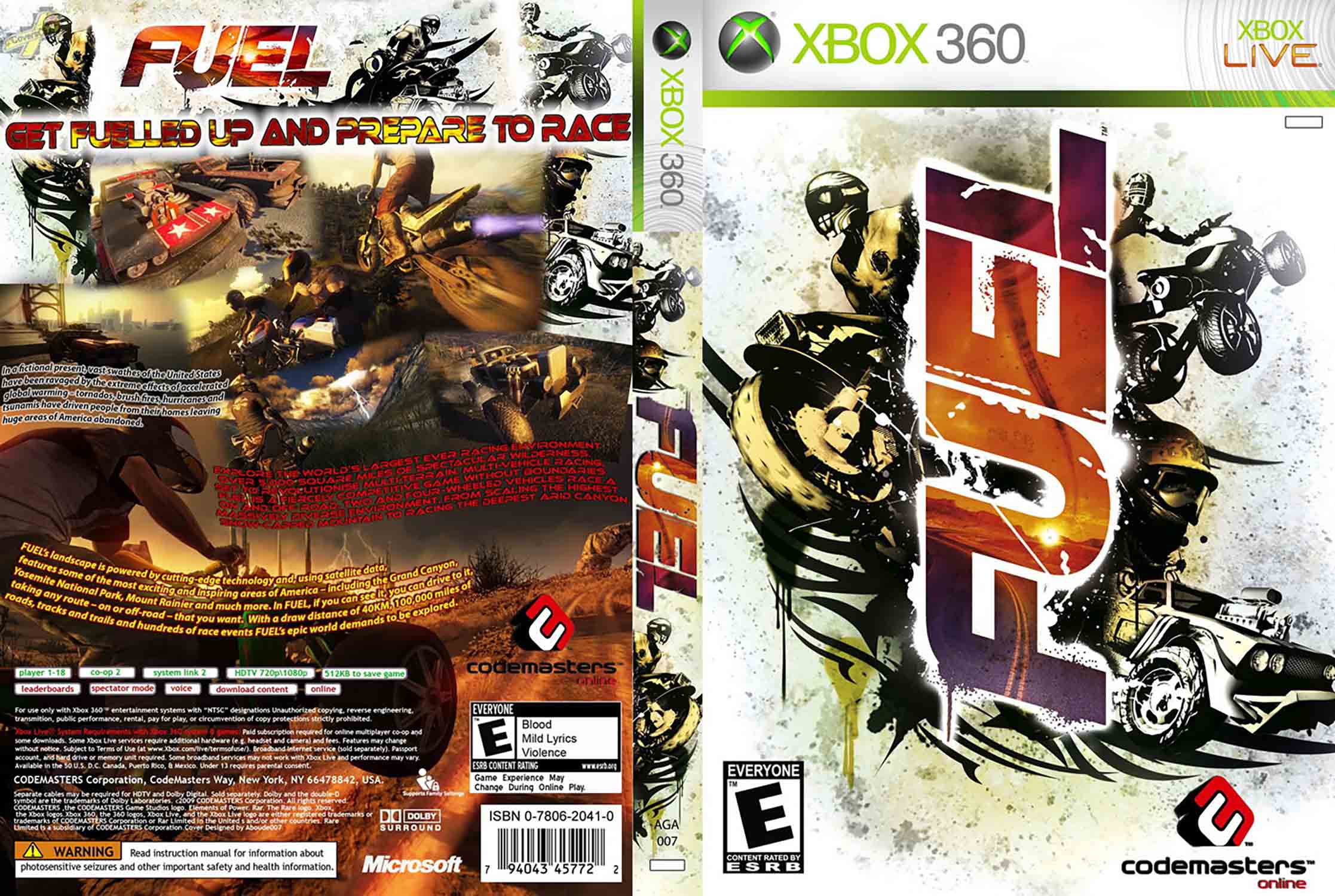 Fuel pro XBOX 360 — terénní závody