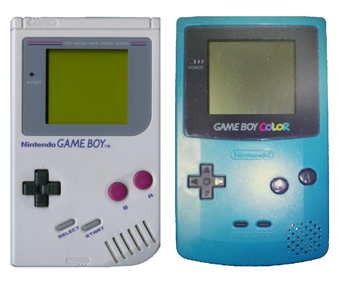 Herní konzole Nintendo GameBoy a Nintendo GameBoy Color