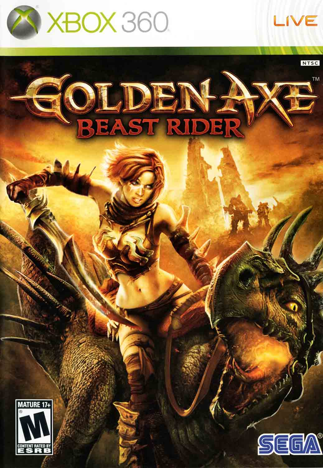 Golden Axe Beast Rider pro Xbox 360 — mlatička