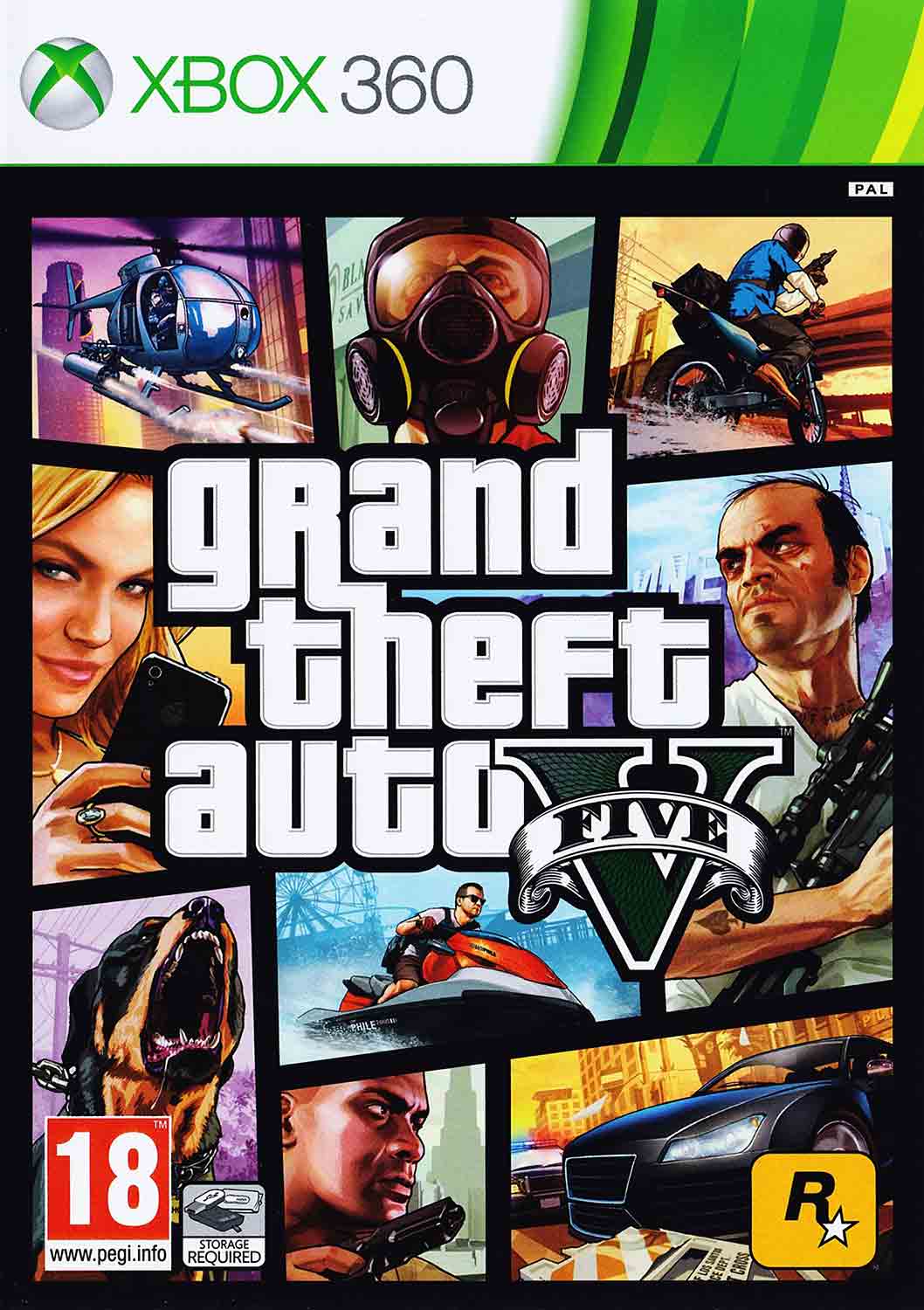 Grand Theft Auto V pro Xbox 360 — GTA 5