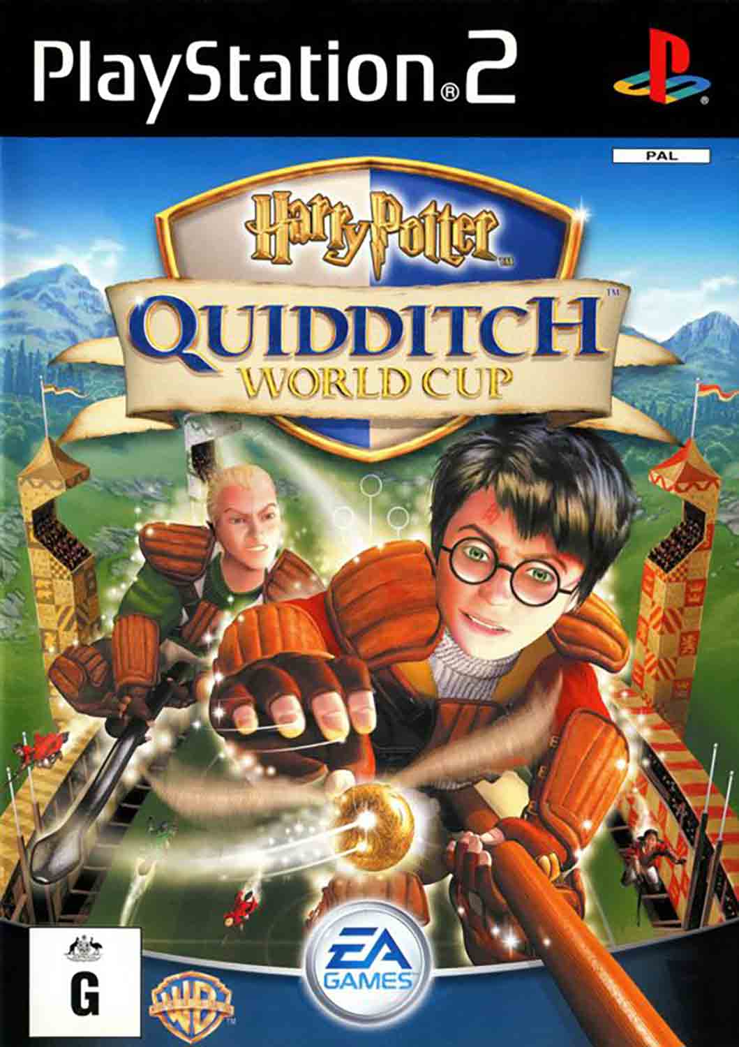 Harry Potter: Quidditch World Cup pro PS2 — Famfrpál