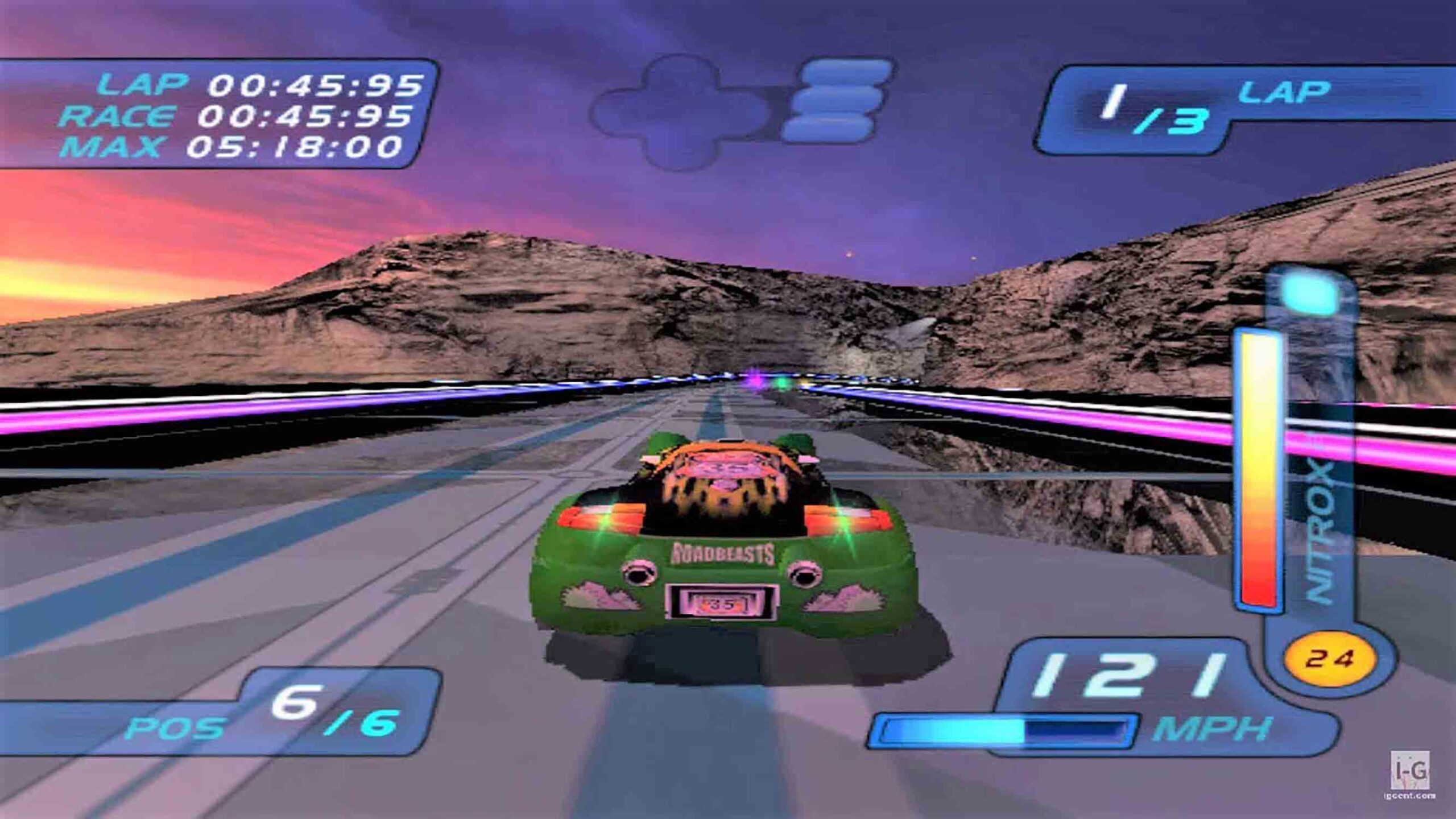 Hot Wheels: World Race PS2 — pro dva hráče