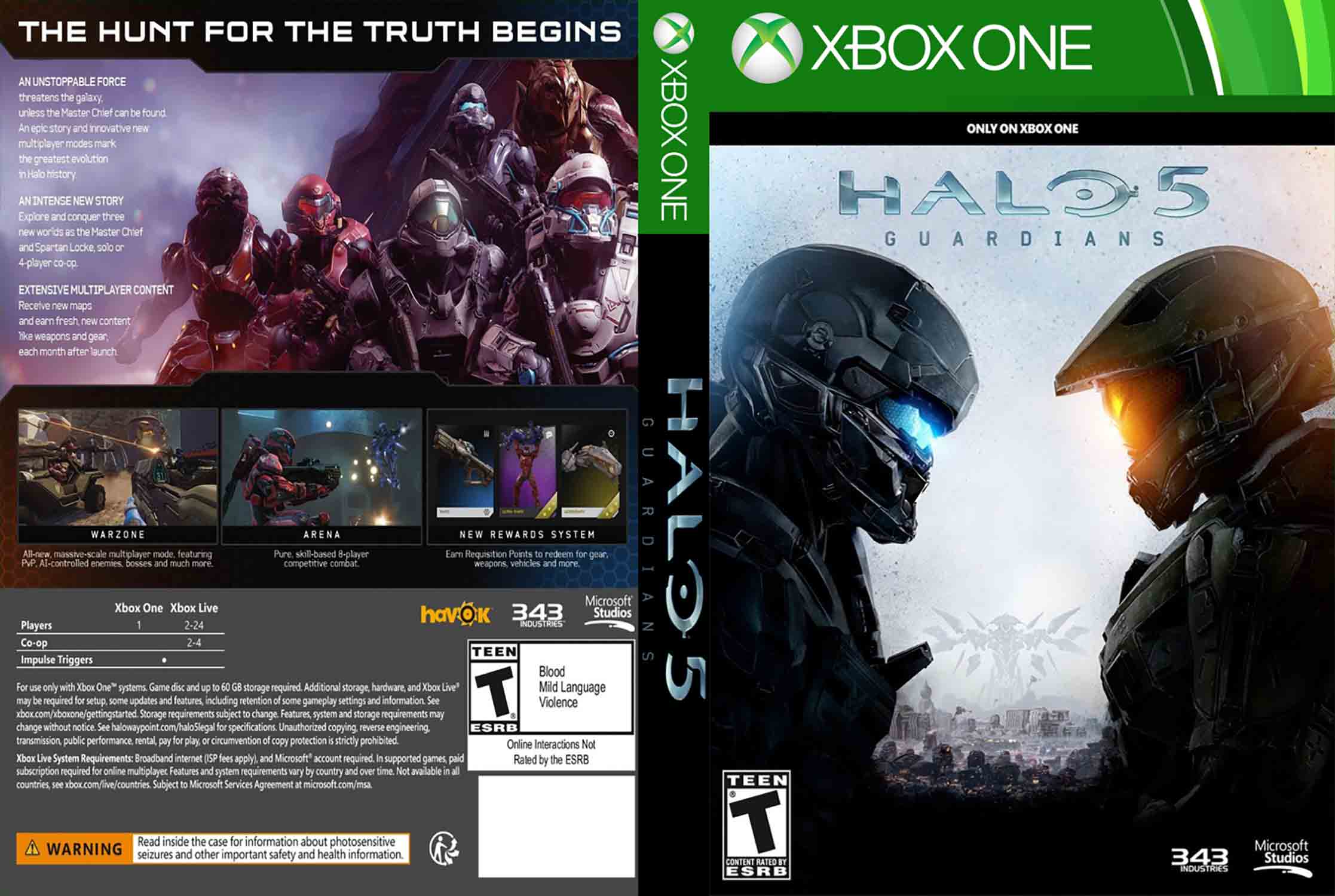 Hra Halo 5: Guardians pro XBOX ONE XONE X1 konzole - XBOX ONE