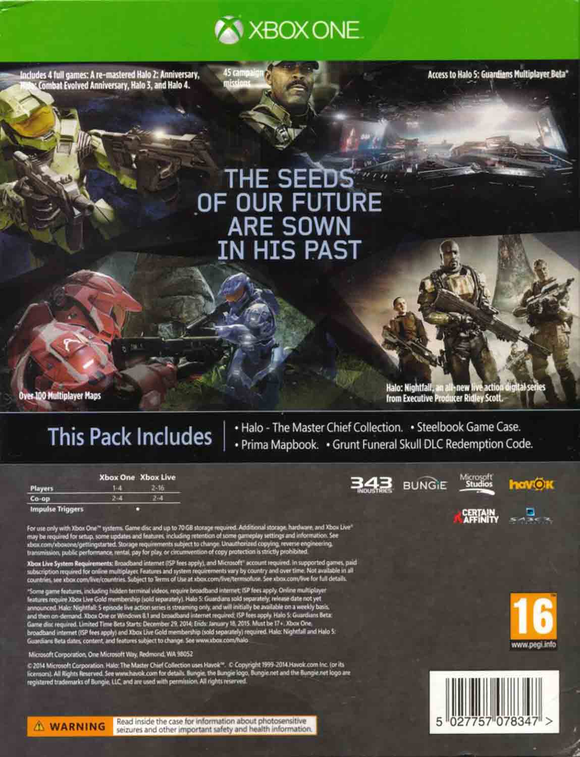 Hra Halo: The Master Chief Collection pro XBOX ONE XONE X1 konzole - XBOX ONE