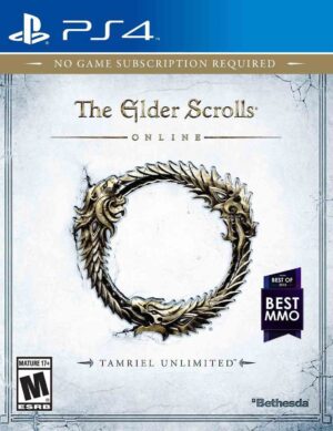 Hra The Elder Scrolls Online (Tamriel unlimited edition) pro PS4 Playstation 4 konzole - PLAYSTATION 4