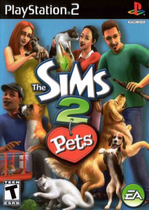 Hra The Sims 2: Pets pro PS2 Playstation 2 konzole - PLAYSTATION 2