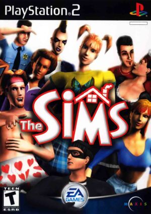 Hra The Sims pro PS2 Playstation 2 konzole - PLAYSTATION 2