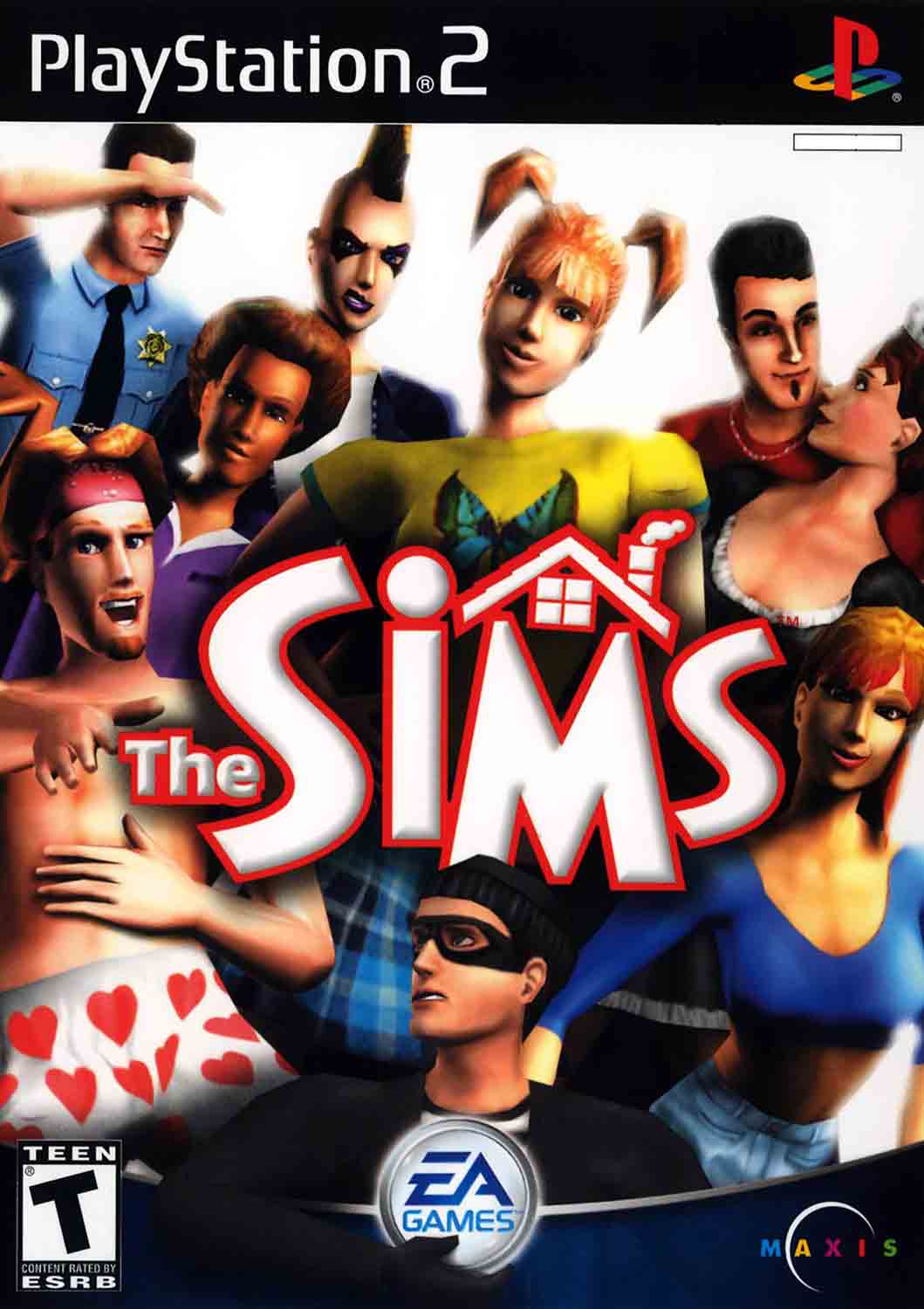 Hra The Sims pro PS2 Playstation 2 konzole - PLAYSTATION 2