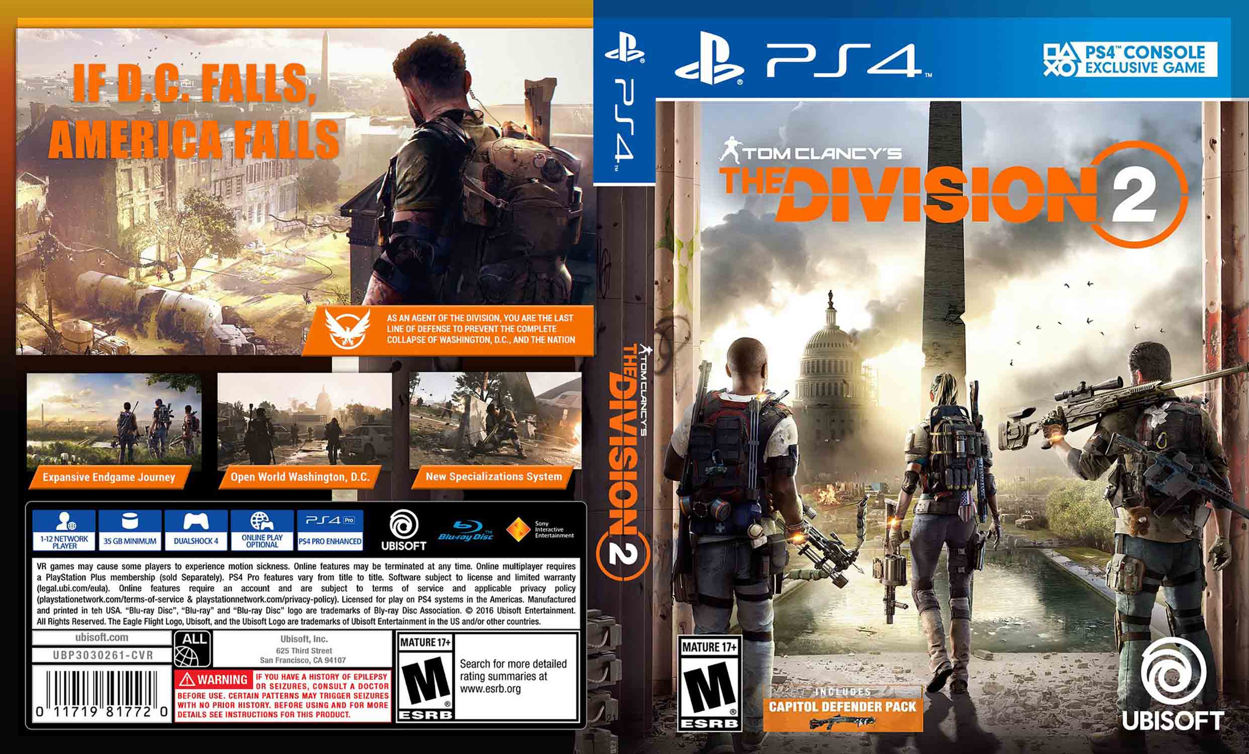 Hra Tom Clancy's The Division 2 pro PS4 Playstation 4 konzole - PLAYSTATION 4