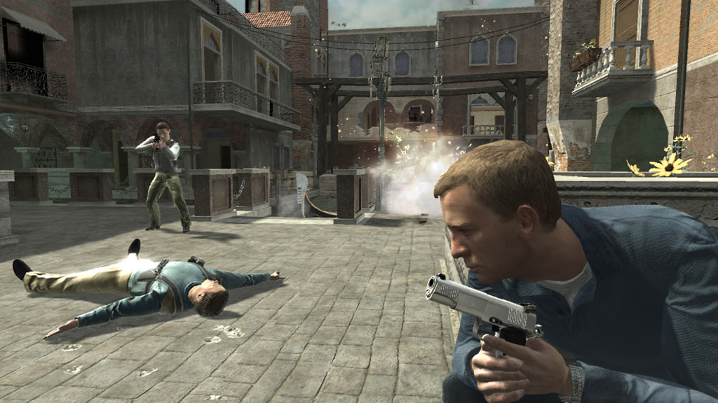 James Bond 007: Quantum of Solace pro XBOX 360 - intenzivní akce herní prostředí