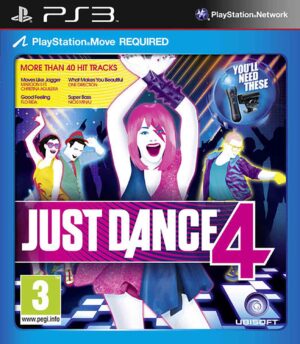 Just Dance 4 pro PS3 — taneční hra pro party