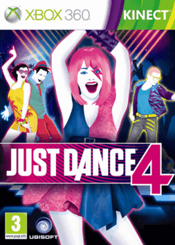 Just Dance 4 pro Xbox 360 — tanec