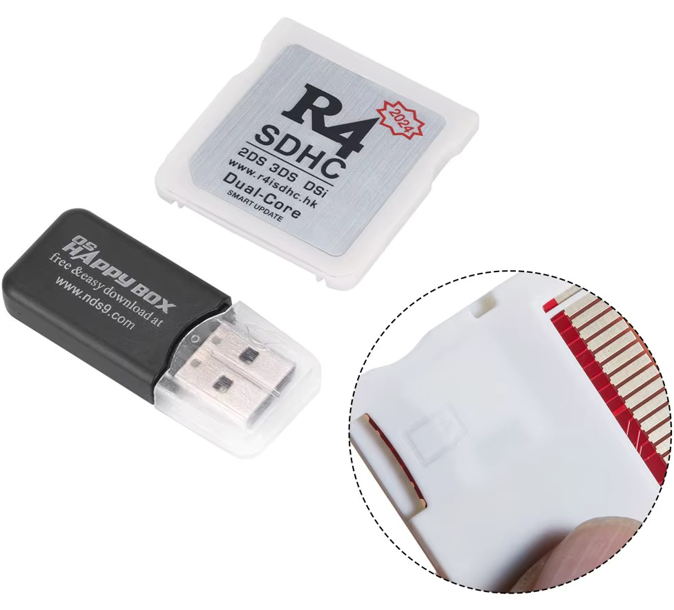 Karta R4i R4SDHC 2025 příslušenství - NINTENDO 3DS + DS