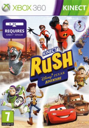 Kinect Rush: A Disney Pixar Adventure pro Xbox 360 — kinect