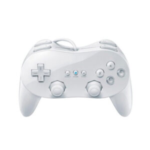 Klasický ovladač pro Wii a Wii U - gamepad typ 2 - bílý příslušenství - NINTENDO WII + WII U