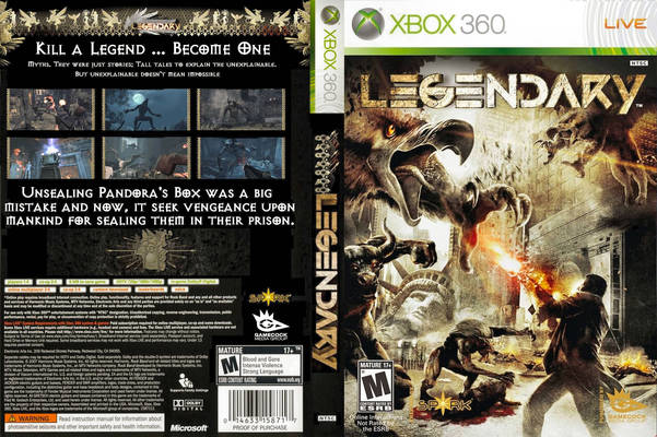 Legendary pro Xbox 360 — horor
