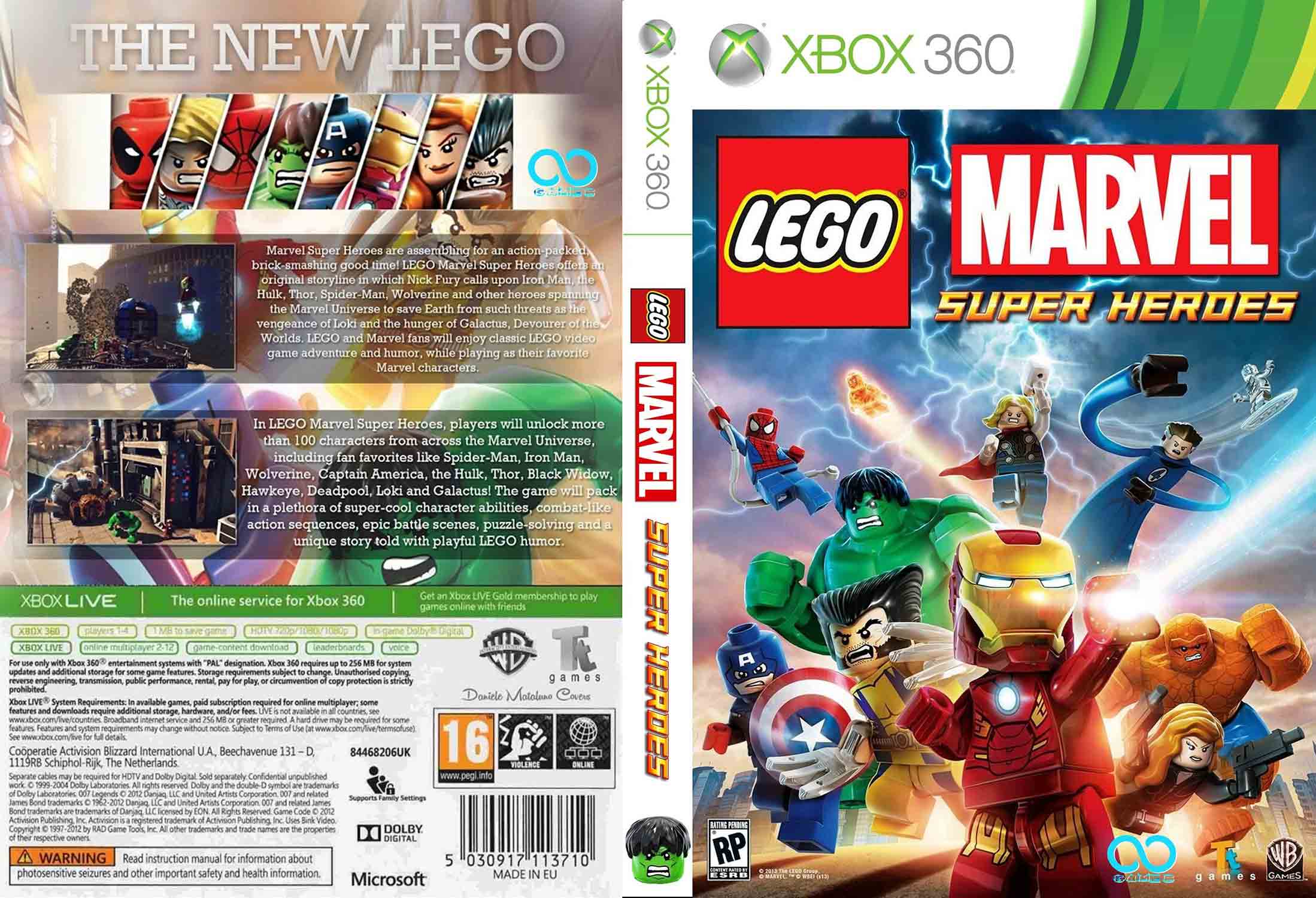 LEGO Marvel Super Heroes pro Xbox 360 — co-op