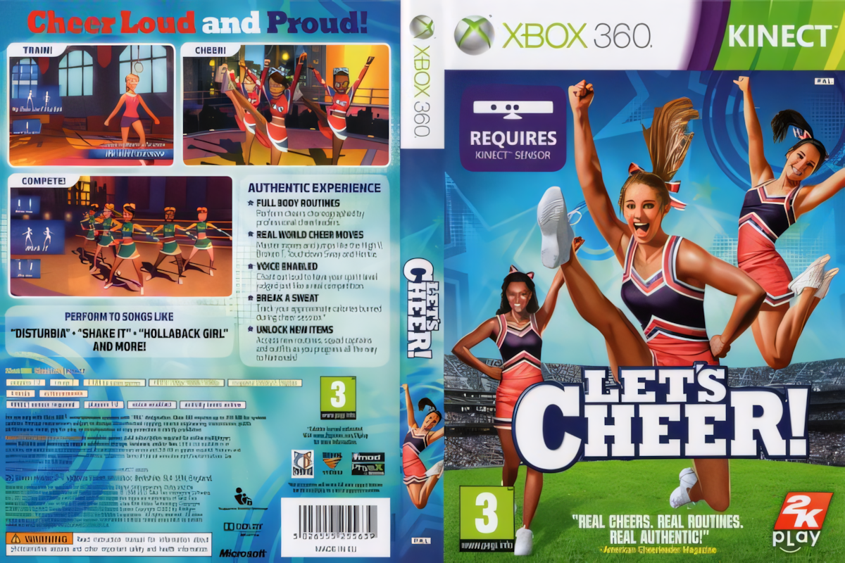 Let's Cheer pro Xbox 360 — taneční hra