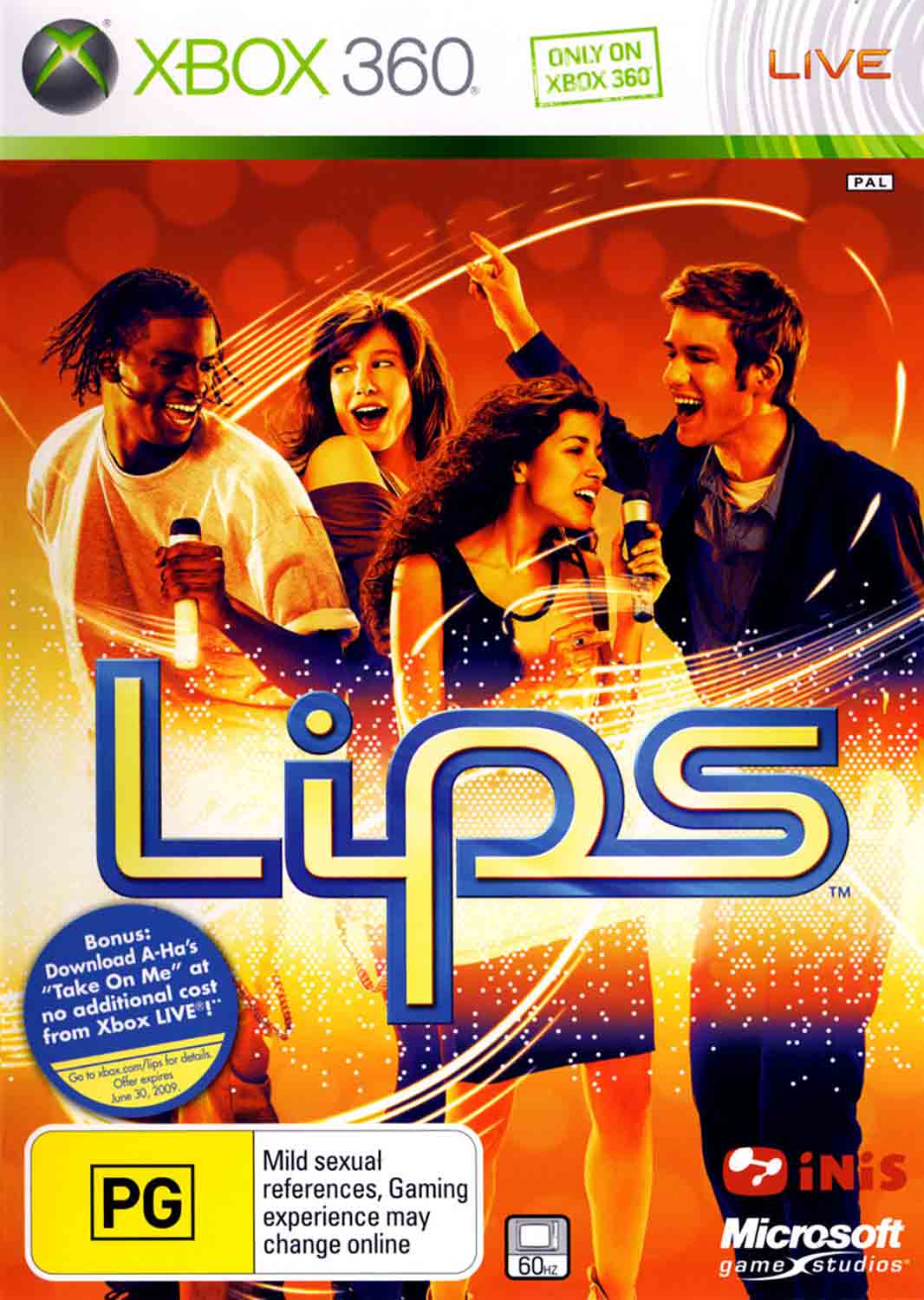 Lips pro Xbox 360 — karaoke