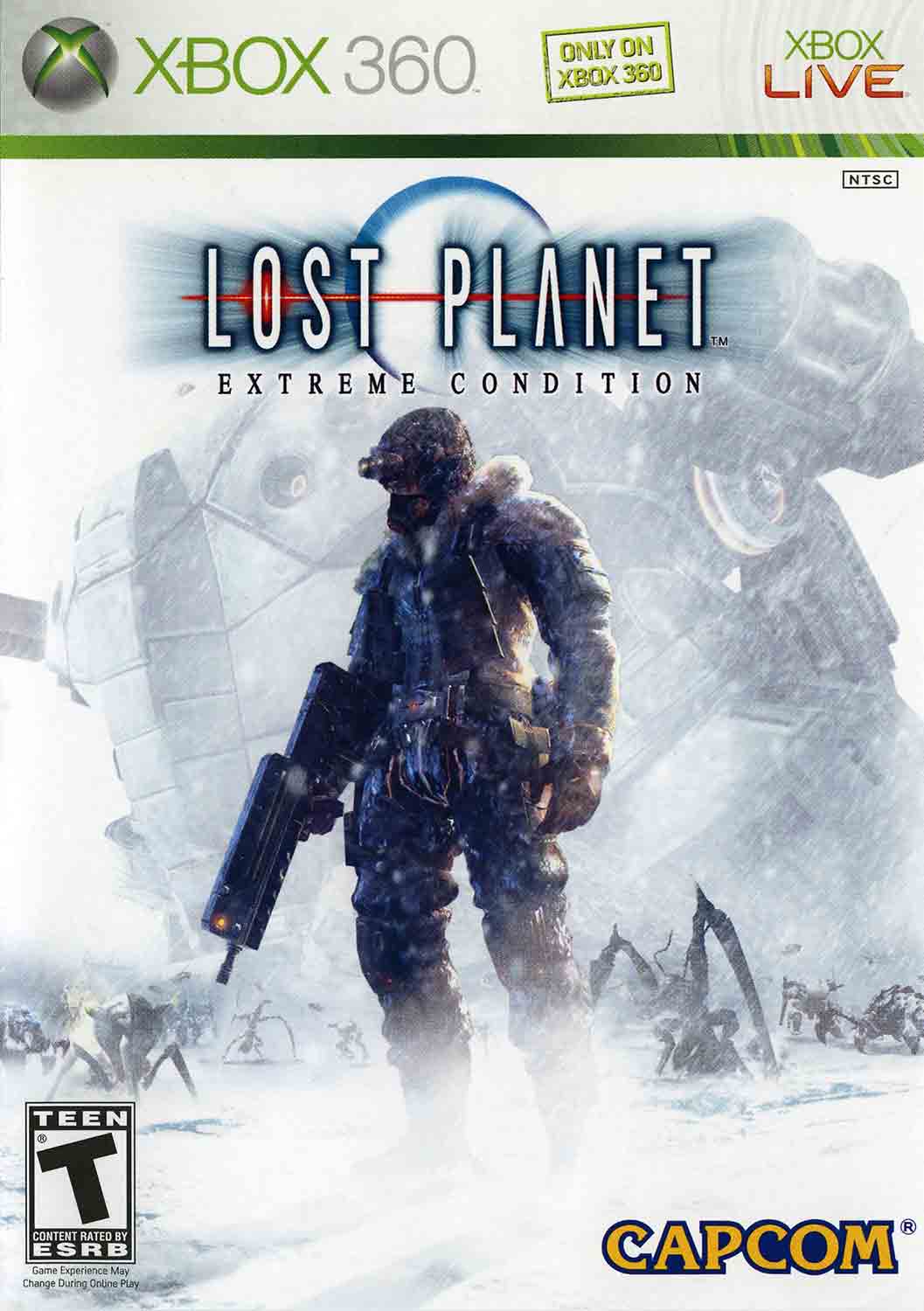 Lost Planet: Extreme Condition pro Xbox 360 - akční střílečka na ledové planetě s mimozemskými tvory