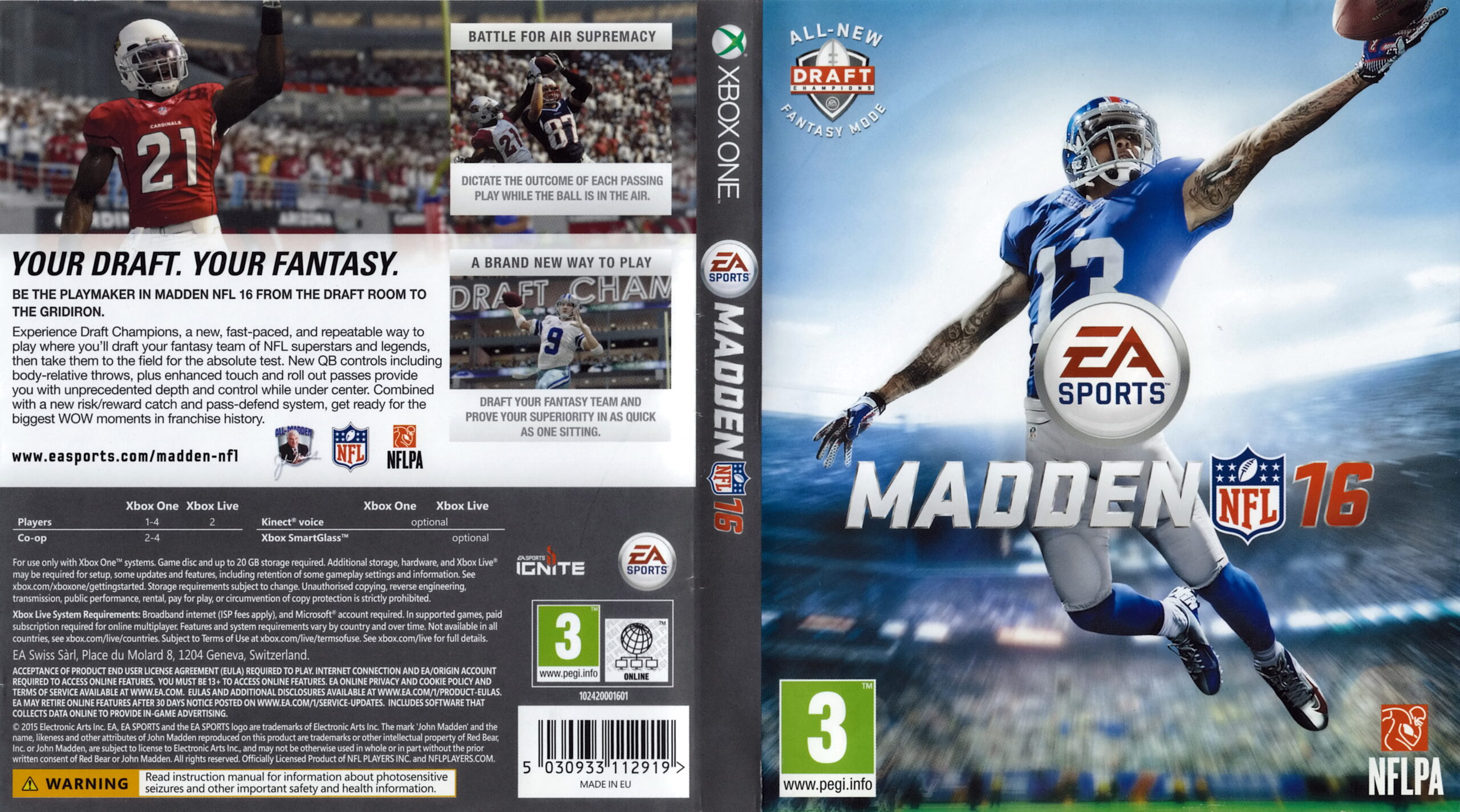 Madden NFL 16 pro XBOX ONE — Ultimate Team