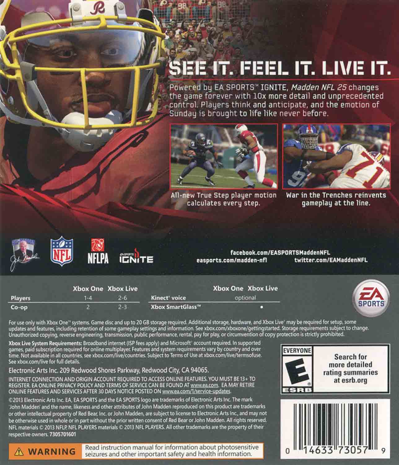 Madden NFL 25 XBOX ONE — NFL