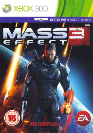 Mass Effect 3 pro Xbox 360 - sci-fi RPG akční hra Commander Shepard