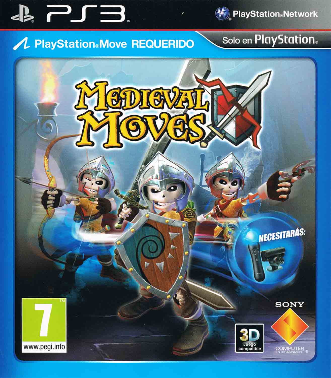 Medieval Moves: Deadmund's Quest pro PS3 — akce s Move