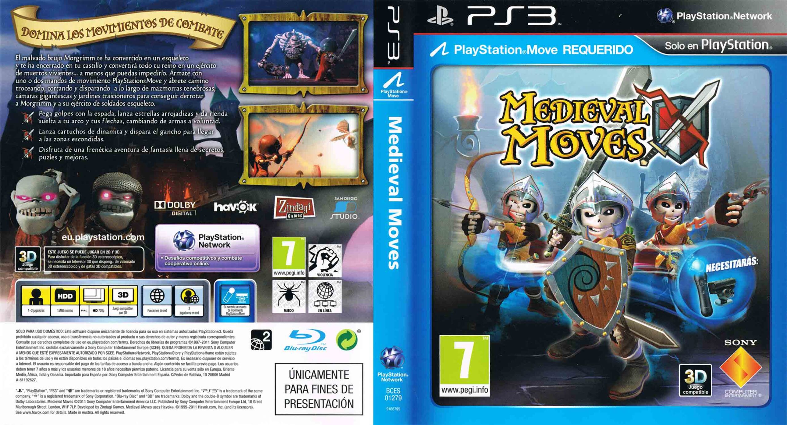 Medieval Moves: Deadmund's Quest pro PS3 — mlatička pro děti