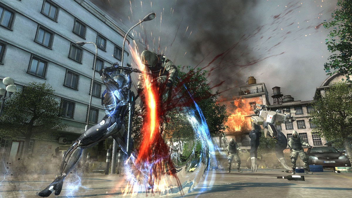Metal Gear Rising: Revengeance pro XBOX 360 — ninja akce