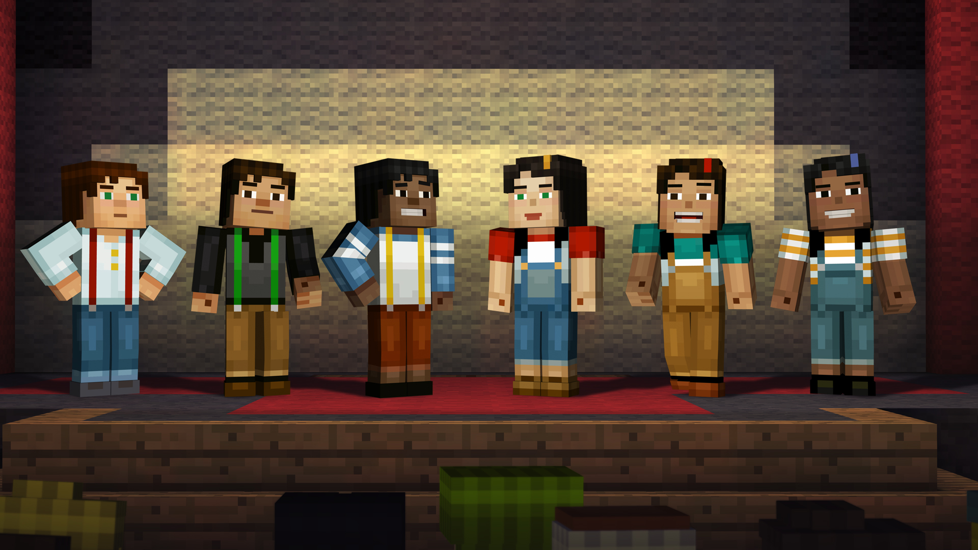 Minecraft Story Mode pro PS3 — kostičkový svět