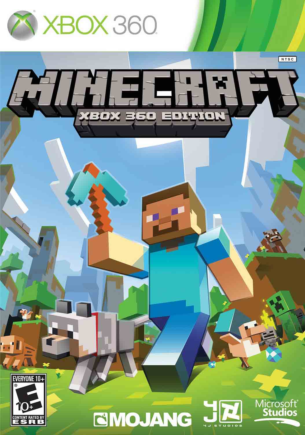 Minecraft pro XBOX 360 - videohra obal hry