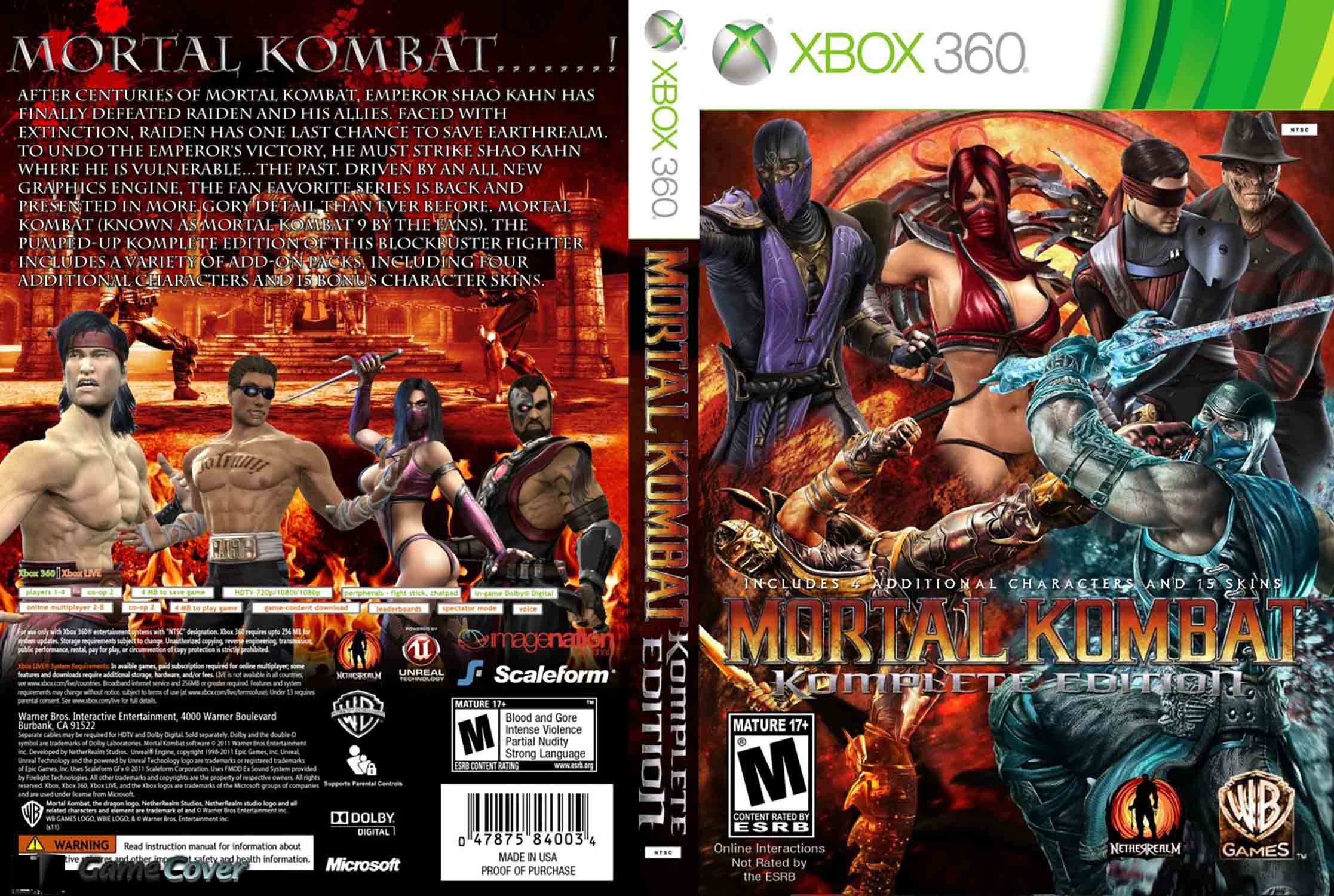 Mortal Kombat Komplete Edition pro XBOX 360 — mlatička