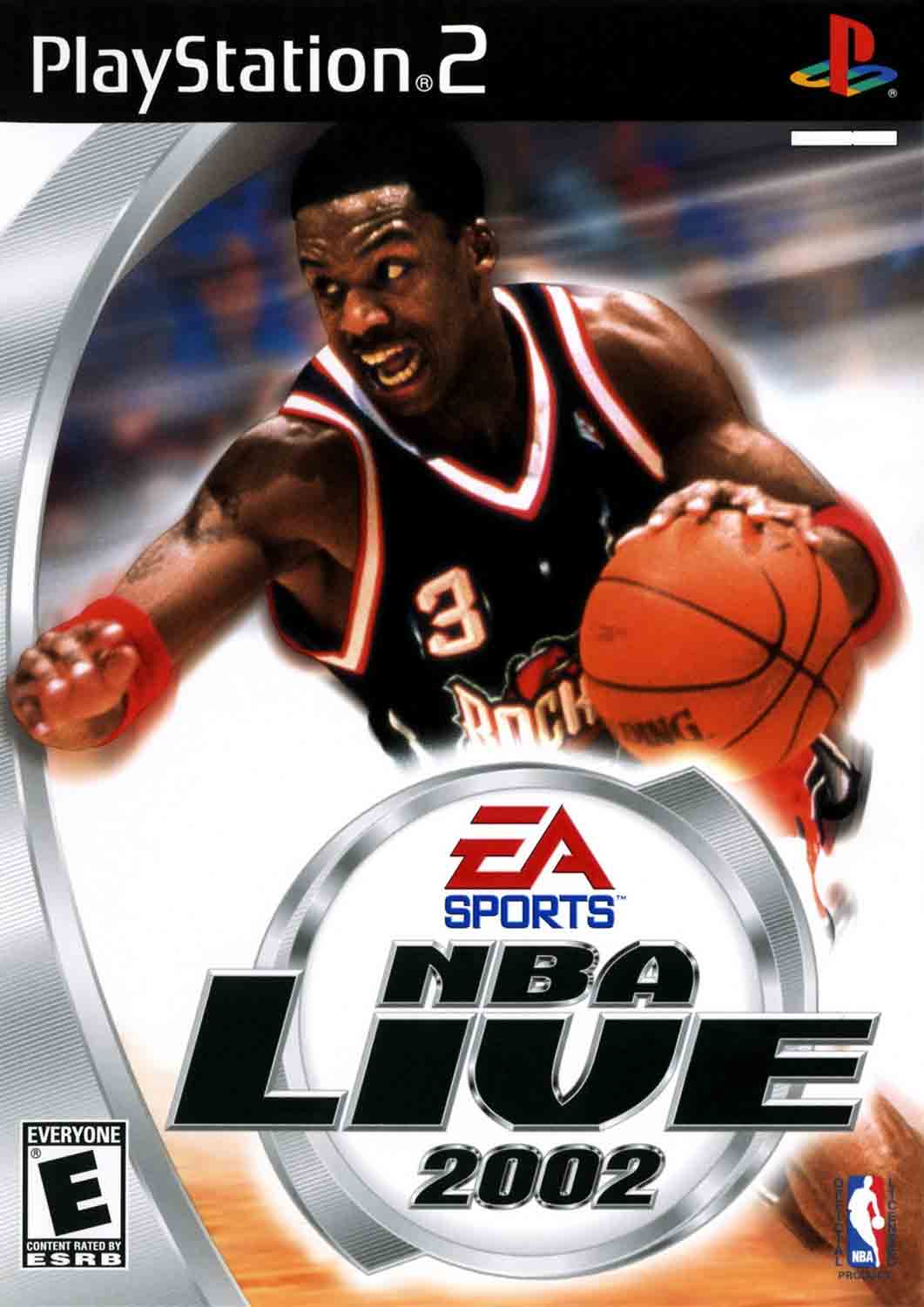 NBA Live 2002 pro PS2 — basketbal