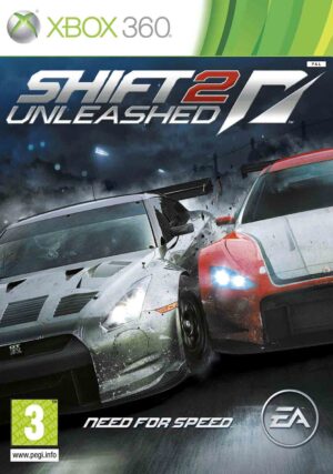 Need for Speed: Shift 2 Unleashed pro XBOX 360 - závodní hra obal hry