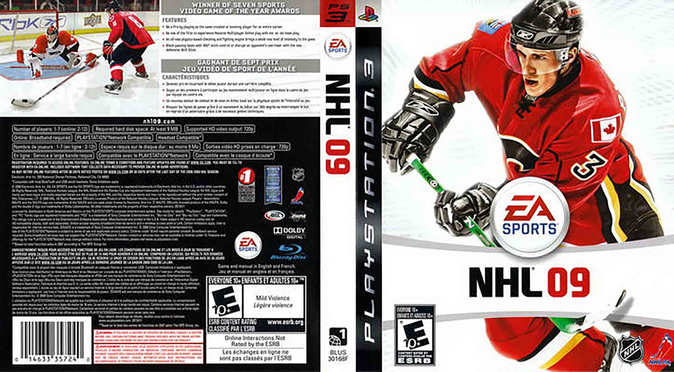 NHL 09 pro PS3 — hokejová kariéra