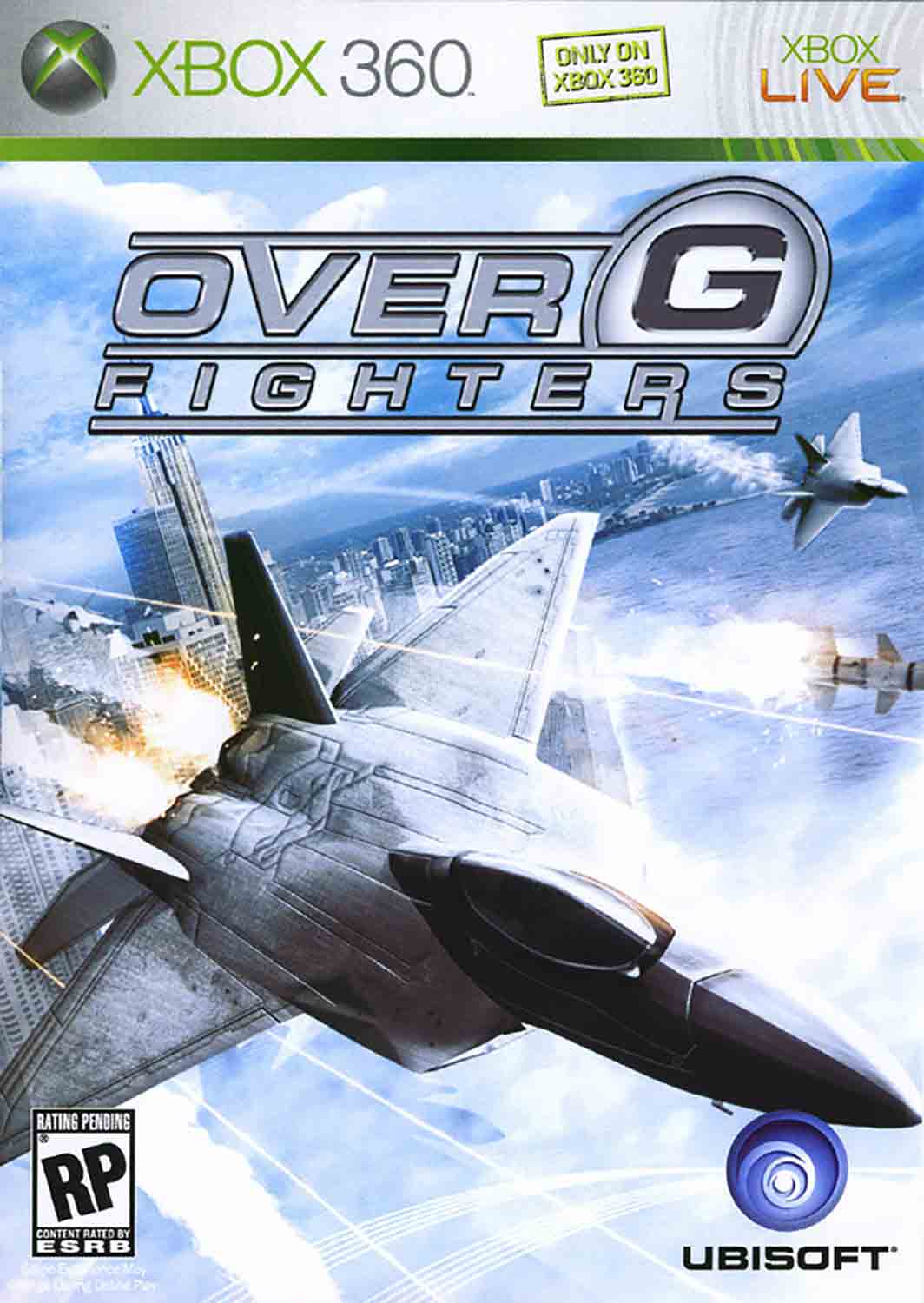 Over G Fighters pro Xbox 360 — letecký simulátor