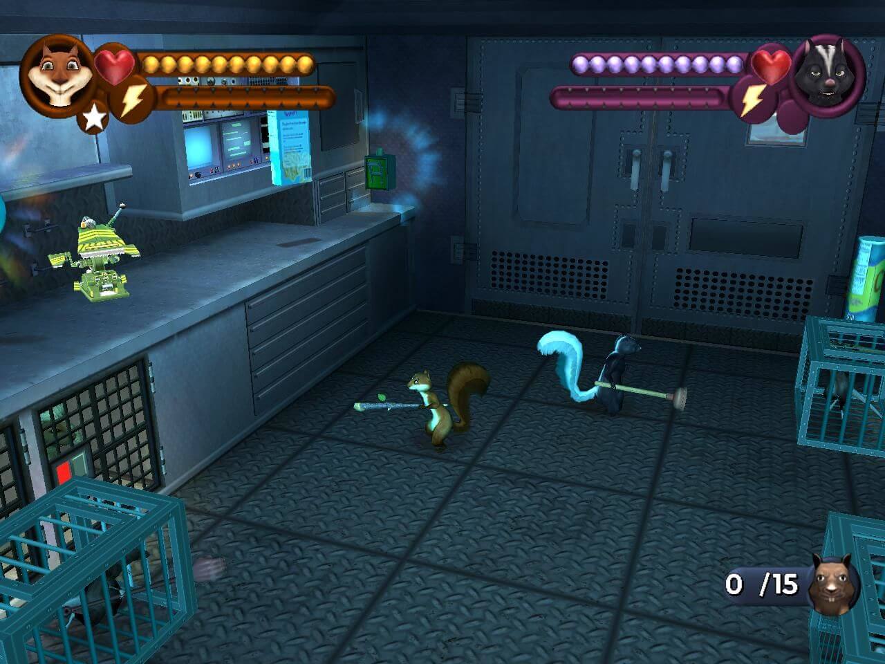 Over the Hedge (Za plotem) pro PS2 — dětská skákačka
