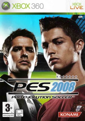 Pro Evolution Soccer 2008 pro XBOX 360 - sportovní hra obal hry