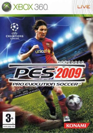Pro Evolution Soccer 2009 pro XBOX 360 - sportovní hra obal hry