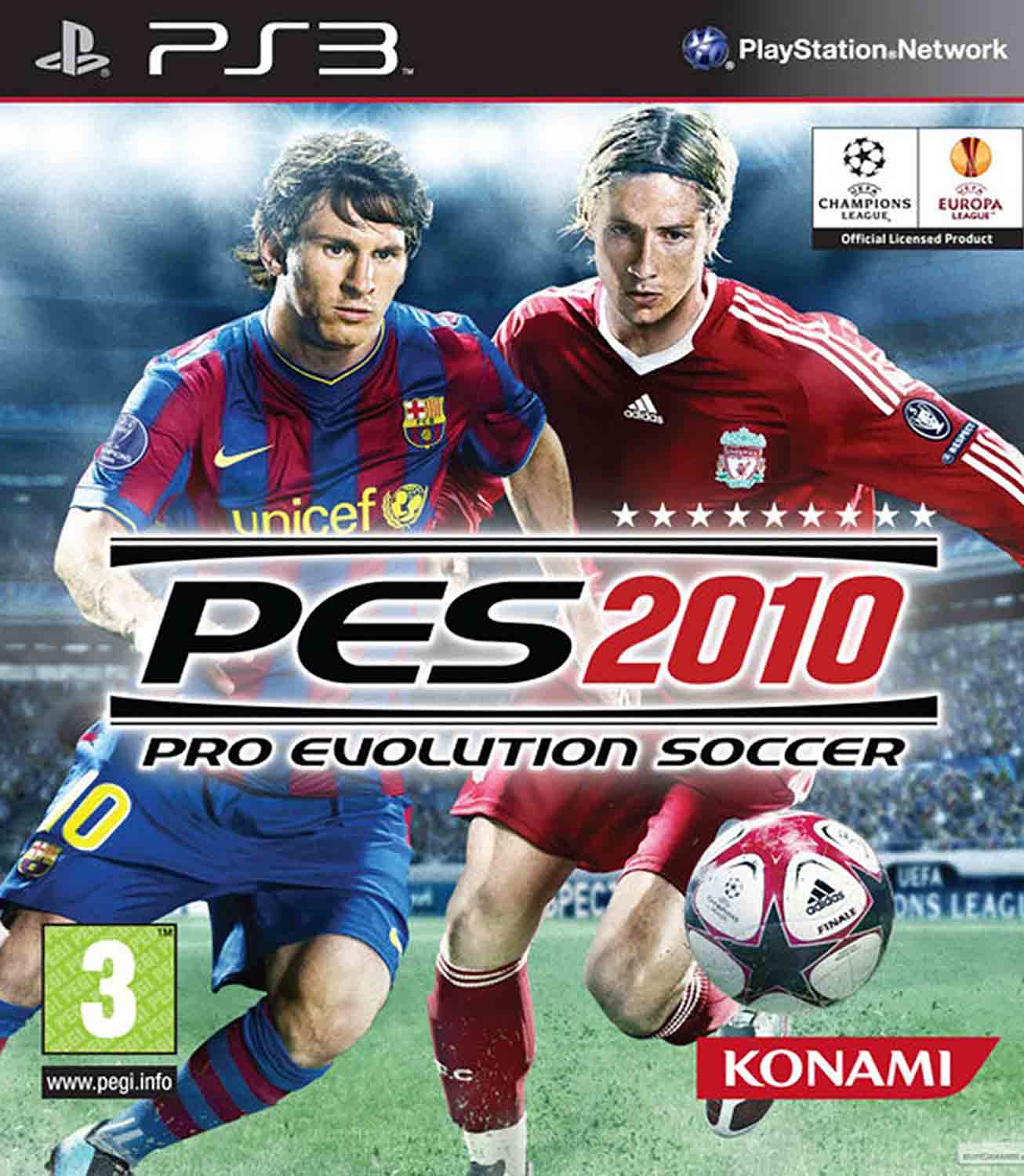 Pro Evolution Soccer 2010 pro PS3 — fotbal